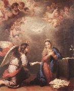 MURILLO, Bartolome Esteban Annunciation shyu oil on canvas